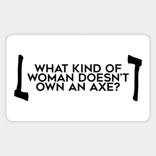 Rosa Diaz Axe Quote (Black) Magnet